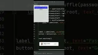 Password Generator Python tutorial for beginners #shorts #atahoja #atahoja_academy