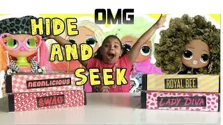 *Hide And Seek!! LOL OMG DOLLS Toy hunt!!