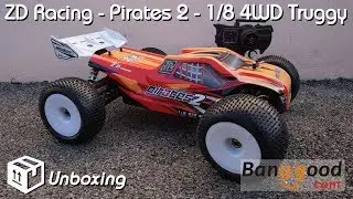 • ZD Racing - Pirates 2 - 1/8 4WD Truggy - Unboxing •