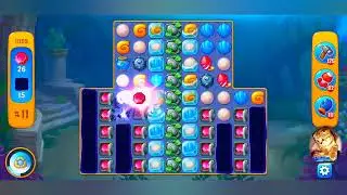 фишдом 2023  #  11159 уровень - прохождение без бустеров # Fishdom,   11159  level - no Boosters.