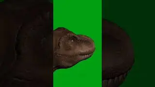 dinosaur green screen video | #shorts