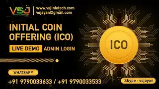 Advanced Initial Coin Offering admin panel for crypto exchange platform