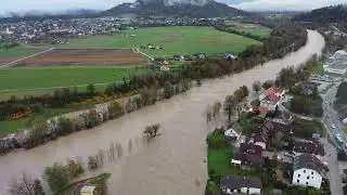 Medvode poplave 27 Oktober 2023 - center Loka in knjiznica