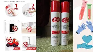 Lifebuoy Germ Kill Spray 75ml|unboxing video