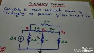 Easy steps to solve reciprocity theorem | Tamil