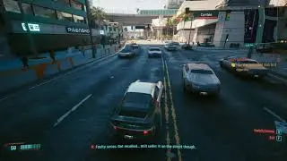 Cyberpunk 2077 - Flaming Crotch Guy Side Mission