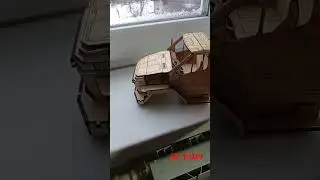 Конструктор на лазерном станке Кабина Урал Некст из фанеры
