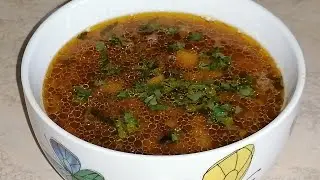 Суп со свёклой и чечевицей