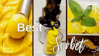 How I Make Mango Sorbet🥭