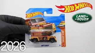 Hot Wheels - Land Rover Drift-Ender - STH Super Treasure Hunt - 2026 - Unboxing