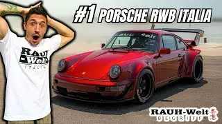 La prima PORSCHE RWB costruita in ITALIA | Akira Nakai al casinò di Venezia