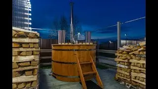 Посуточная аренда дома с горячей купелью Фурако