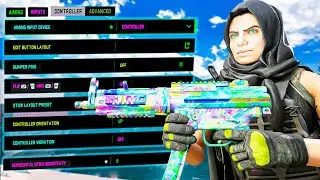 *NEW* BEST Controller Settings for Warzone 2! (Stronger Aim Assist)