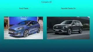 2017 Ford Fiesta vs 2021 Hyundai Santa Fe - Technical Data Comparison