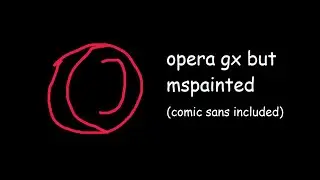 i made my first opera gx mod