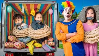 CLOWN MANIAC TAXI DRIVER PART 2🤡😱🔪🩸(The clown was tricked😱)