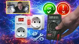 Реле напряжения DigiTOP Vp-10AS (настройка и калибровка)