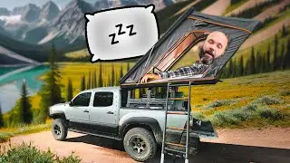TOPOAK Pop Up Hard Shell Rooftop Tent Install & Review