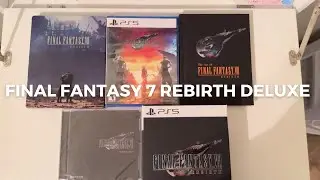 FINAL FANTASY VII REBIRTH IS HERE! Final Fantasy 7 Rebirth Deluxe Edition Unboxing @tech.addiction