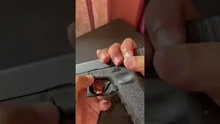 Field stripping a Glock Pistol is easy but sometimes….