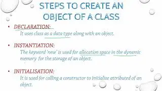 Creating Object From A Class In Java | Java For Beginners | Java Tutorial