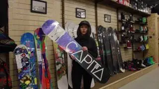 Видео обзор: сноуборд Capita Birds Of Feather 2017