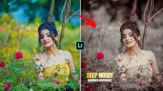 How To Edit Deep Moody Tone In lightroom || lightroom Preset ||
