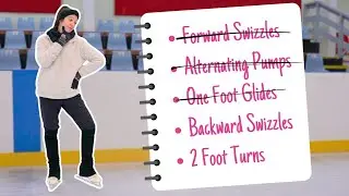 How To Practice Learn To Skate Elements | Ice Skating
