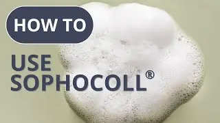 How to use Sophocoll® to create soft, creamy foams