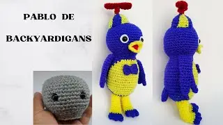 COMO TEJER A PABLO DE BACKYARDIGANS AMIGURUMI- TUTORIAL PASO A PASO.