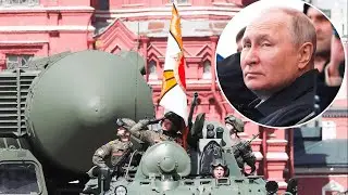 Швейцарский армейский автомобиль на параде Путина.