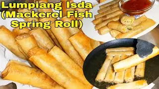 How to make easy Lumpiang Isda(Mackerel Fish) Fish Spring Roll