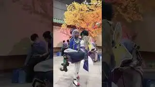 【Qiqi & Xiao cosplay】“I carried you here, on my back.”