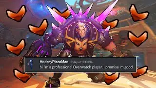 I Tried out for a PROFESSIONAL Overwatch Team But I'm A NOOB