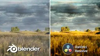 Pro 3D Render Color Grading in DaVinci Resolve + FREE EXR LUT!