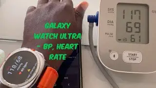 Samsung Galaxy Watch Ultra Unboxing, Blood pressure measurements