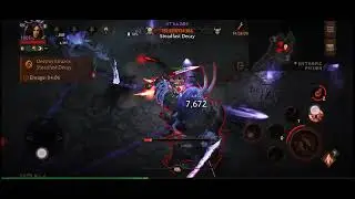 STRAZOS - INF 1 HELLIQUARY RAID SOLO - DH - DIABLO IMMORTAL
