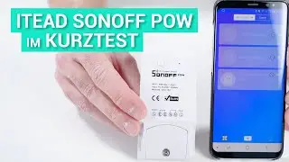 Itead Sonoff Pow - Test with an example!