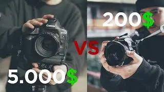 5.000$ Camera vs 200$ Camera