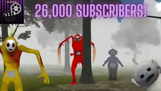 Playing The Slendytubbies Games! (26,000 Subscriber Special PART 2!)