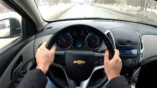 2013 Chevrolet Cruze 1.6L POV TEST DRIVE (CITY CAR DRIVING).