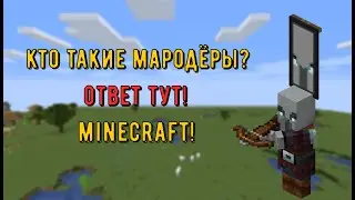 Кто такие разбойники в майнкрафте? ответ тут! майнкарфт /// minecraft