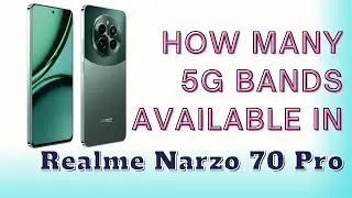 Narzo 70 Pro 5G Bands