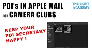 Projected Digital Image Entries in Apple Mail