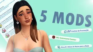 MEUS 5 MODS FAVORITOS PARA O THE SIMS 4 😱| LuluSims