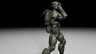 Halo Mods - Marine Talking On Radio - Animation Reel