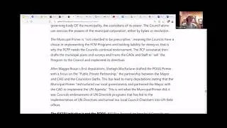Deputation Archive Disclaimer KICLEI and POGG are Two Separate “Initiatives”