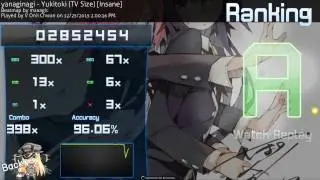Osu! // Yukitoki Sad Choke by Sad Man