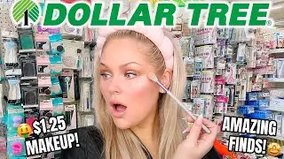 Full Face of *DOLLAR TREE* Makeup Tutorial | $1.25 Makeup YOU NEED 😍  KELLY STRACK