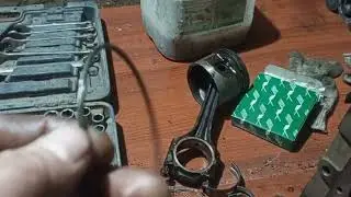 Сборка двигателя ауди 80.Установка января. Запуск.